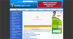 Desktop Screenshot of hyderabadhealthinfo.com